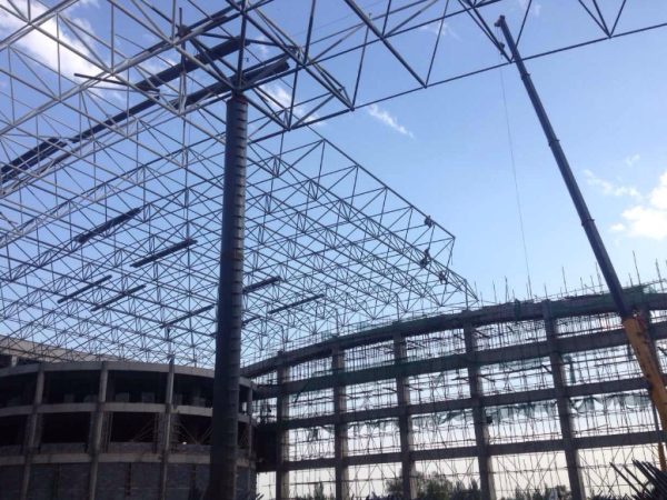 扎兰屯煤棚网架